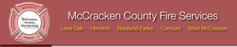 [logo] McCracken County Fire Protection Services